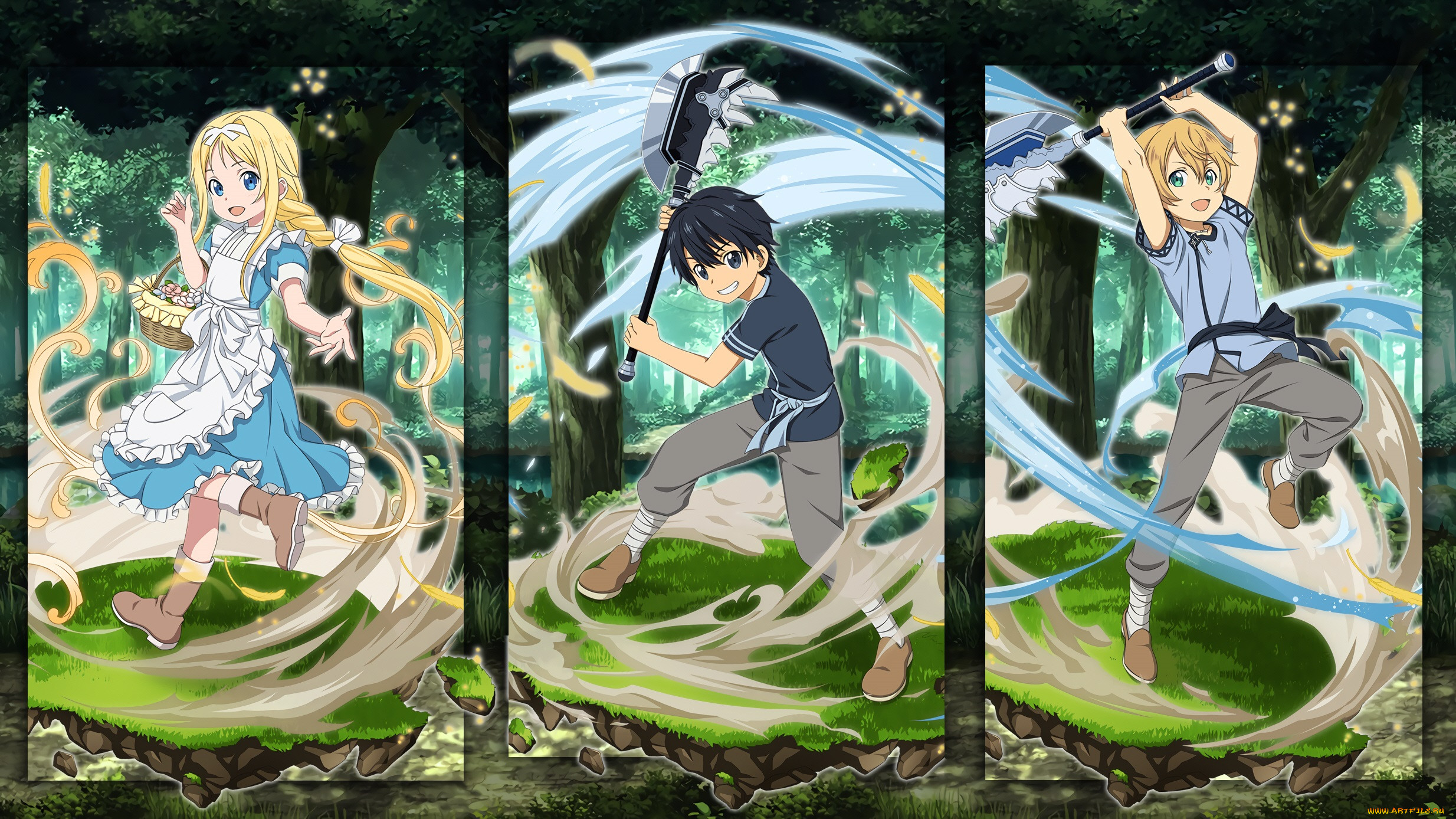 , sword art online, , , 